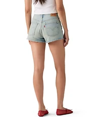 Levi's® 501® Original High Rise Fitted Distressed Shorts