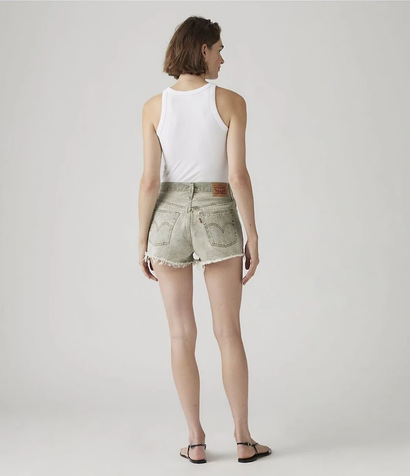 Levi's® 501® Original High Rise Frayed Hem Denim Shorts
