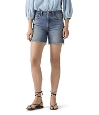Levi's® 501® Original High Rise Mid Thigh Denim Shorts