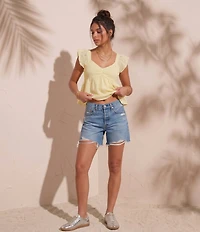 Levi's® 501® Original High Rise Mid Thigh Denim Shorts