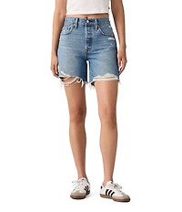 Levi's® 501® Original High Rise Mid Thigh Denim Shorts