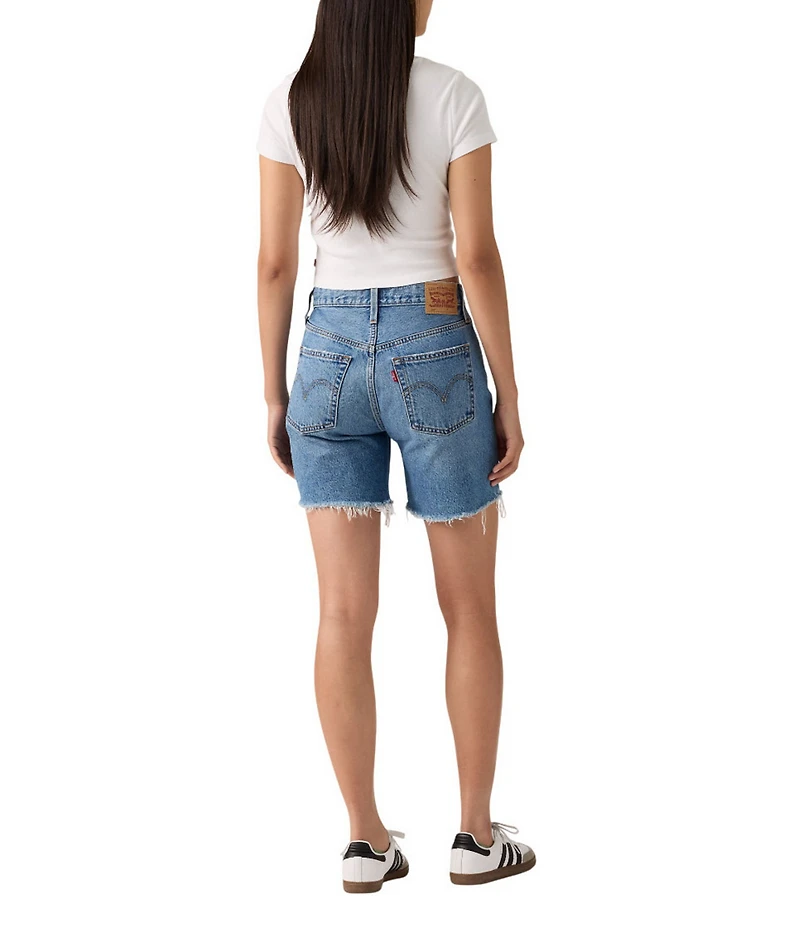 Levi's® 501® Original High Rise Mid Thigh Denim Shorts
