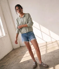 Levi's® 501® Original High Rise Mid Thigh Denim Shorts