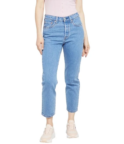 Levi's® 501® Original Mid Rise Fitted Cropped Jeans