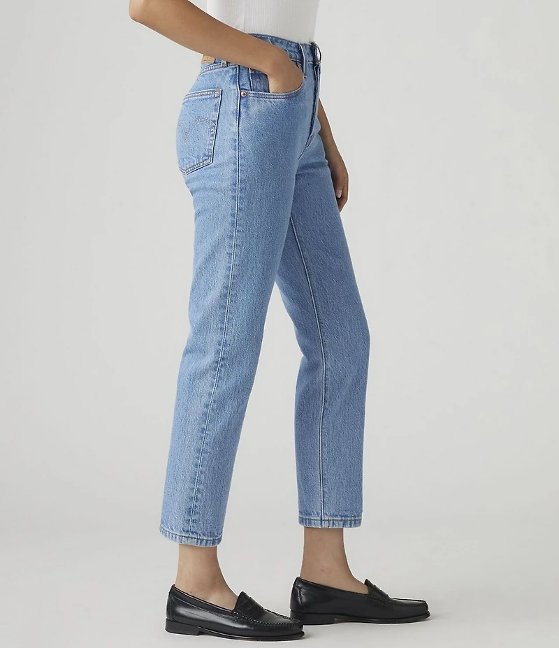 Levi's® 501® Original Mid Rise Fitted Cropped Jeans