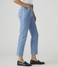 Levi's® 501® Original Mid Rise Fitted Cropped Jeans