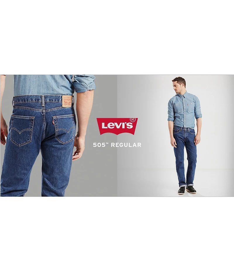 Levi's® 505 Regular Fit Rigid Jeans