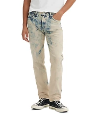Levi's® 511™ Acid-Wash Slim Fit Straight Leg Jeans