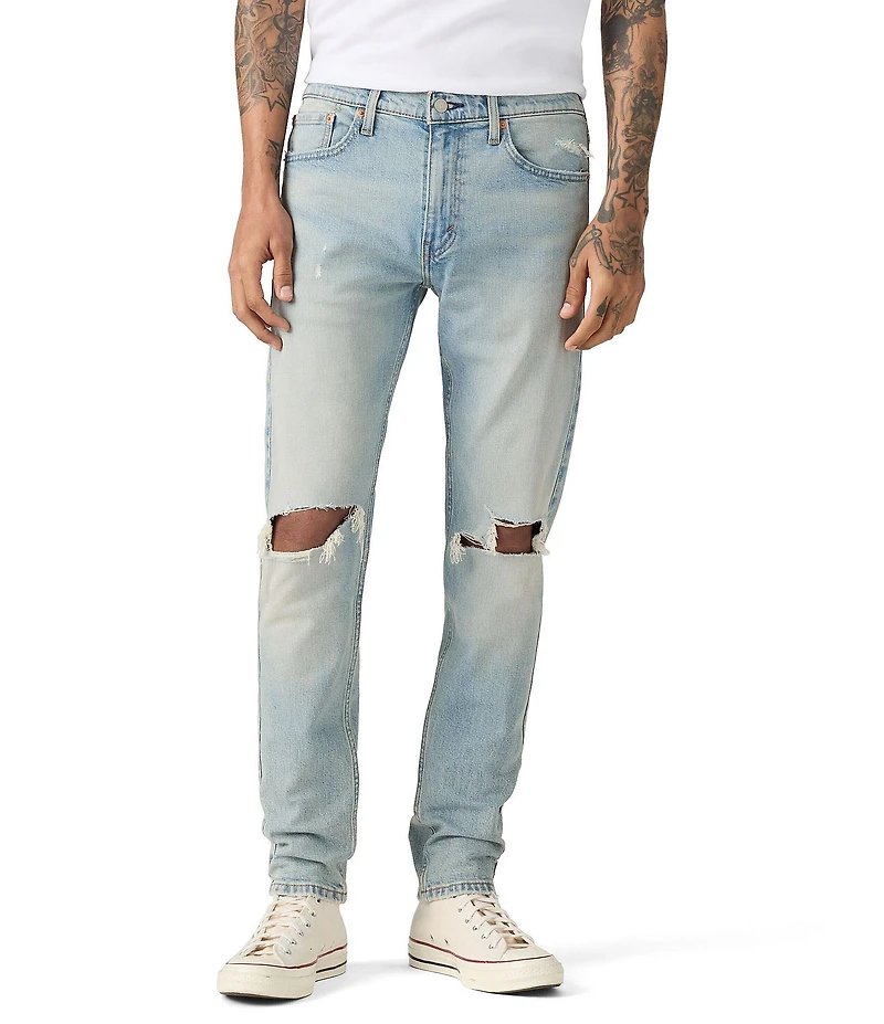Levi's® 512™ Slim Fit Tapered Leg Destructed Jeans