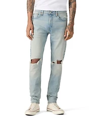 Levi's® 512™ Slim Fit Tapered Leg Destructed Jeans