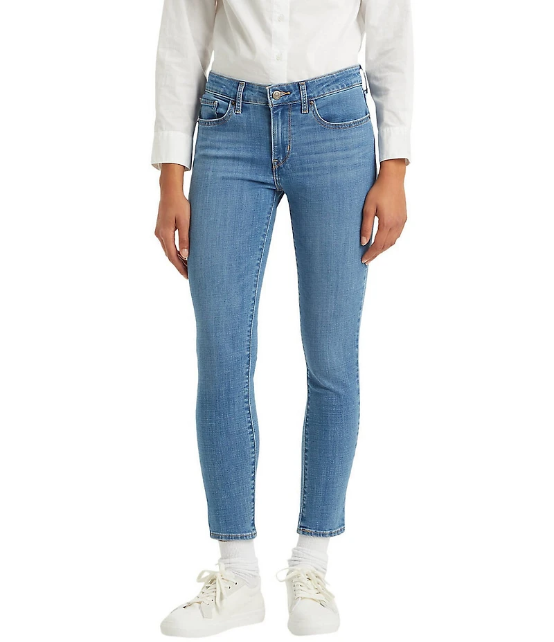 Levi's® 711 Mid Rise Medium Wash Skinny Jeans
