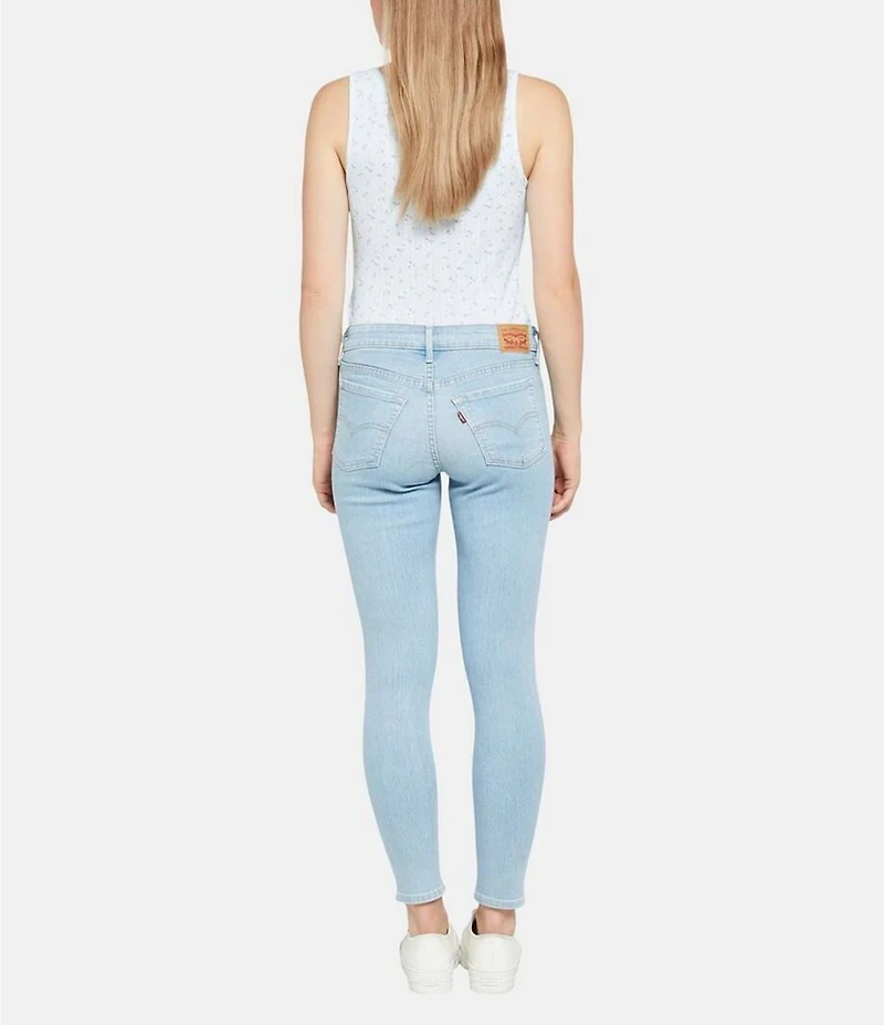Levi's® 711 Mid Rise Light Wash Skinny Jeans