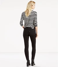 Levi's® 711 Mid Rise Black Skinny Jeans
