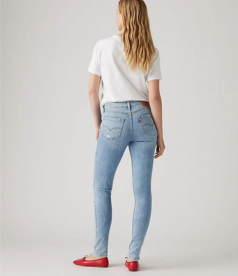 Levi's® 721 High Rise Destructed Skinny Jeans