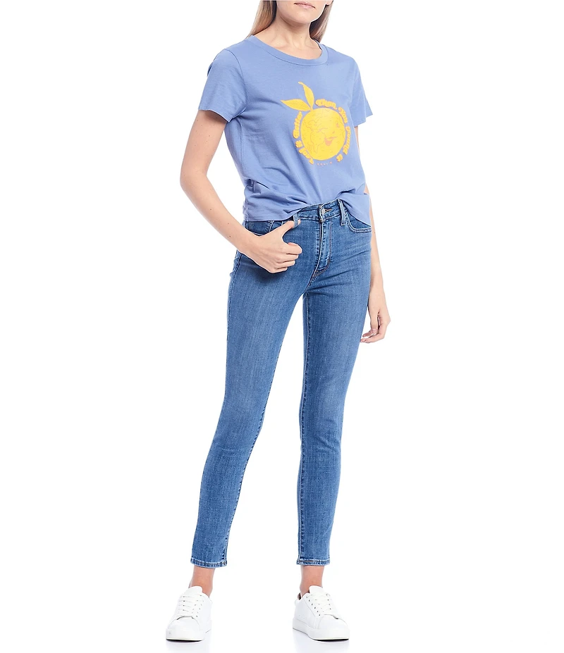 Levi's® 721 High Rise Mid Wash Skinny Jeans