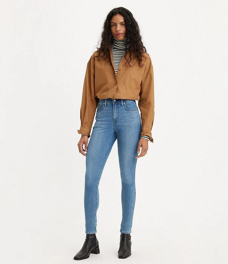Levi's® 721 High Rise Mid Wash Skinny Jeans