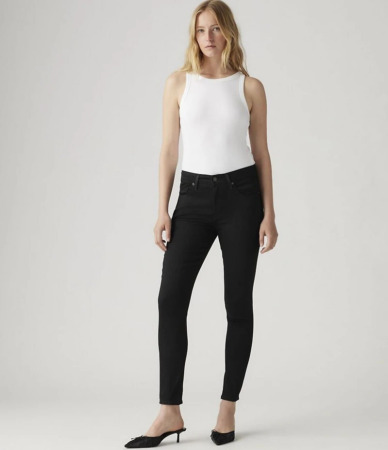 Levi's® 721 High Rise Black Skinny Jeans