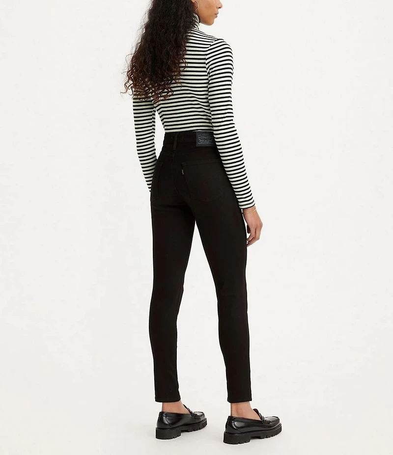 Levi's® 721 High Rise Black Skinny Jeans