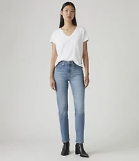Levi's 724 High Rise Straight Leg Jeans