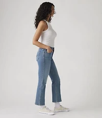 Levi's® 725 High Rise Mid Wash Kick Bootcut Ankle Jeans