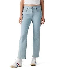 Levi's® 725 High Rise Light Wash Kick Bootcut Ankle Jeans