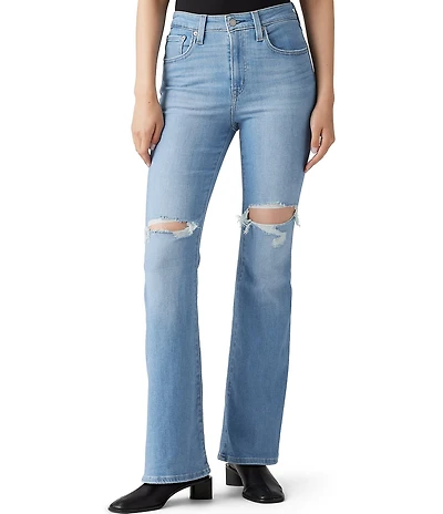 Levi's® 726 High Rise Destructed Knee Flare Jeans