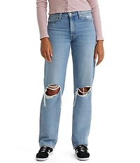 Levi's® 94 Mid Rise Baggy Distressed Jeans