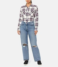 Levi's® 94 Mid Rise Baggy Distressed Jeans