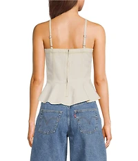 Levi's® Anderson Flounce Hem Tank Top