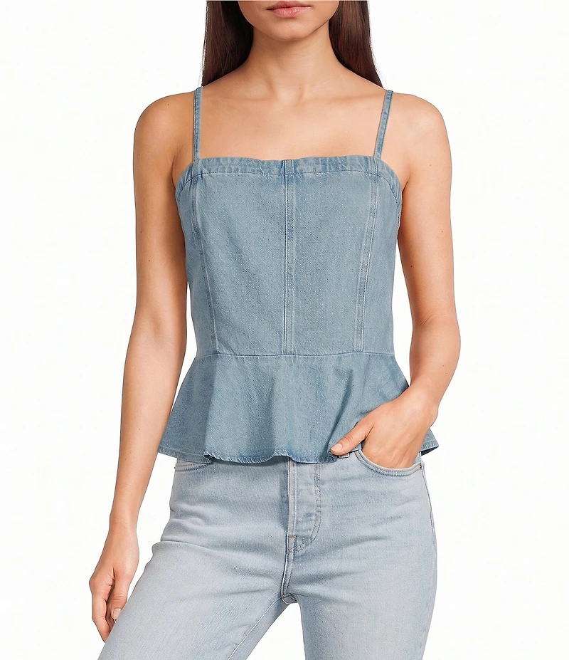 Levi's® Anderson Flounce Hem Tank Top