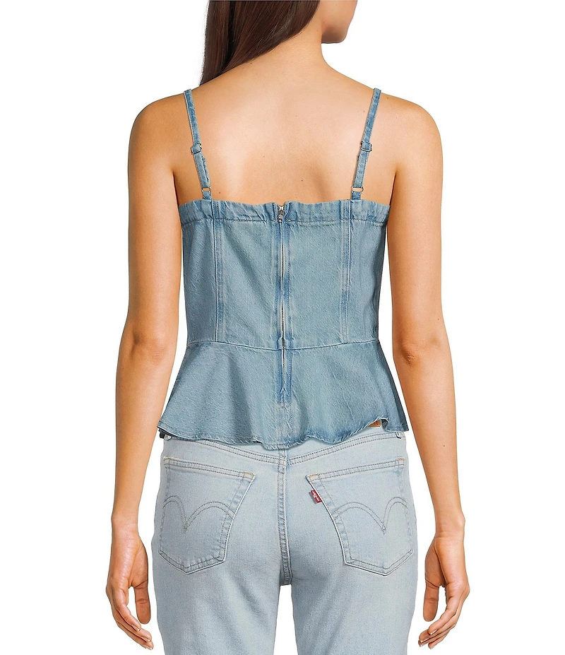 Levi's® Anderson Flounce Hem Tank Top
