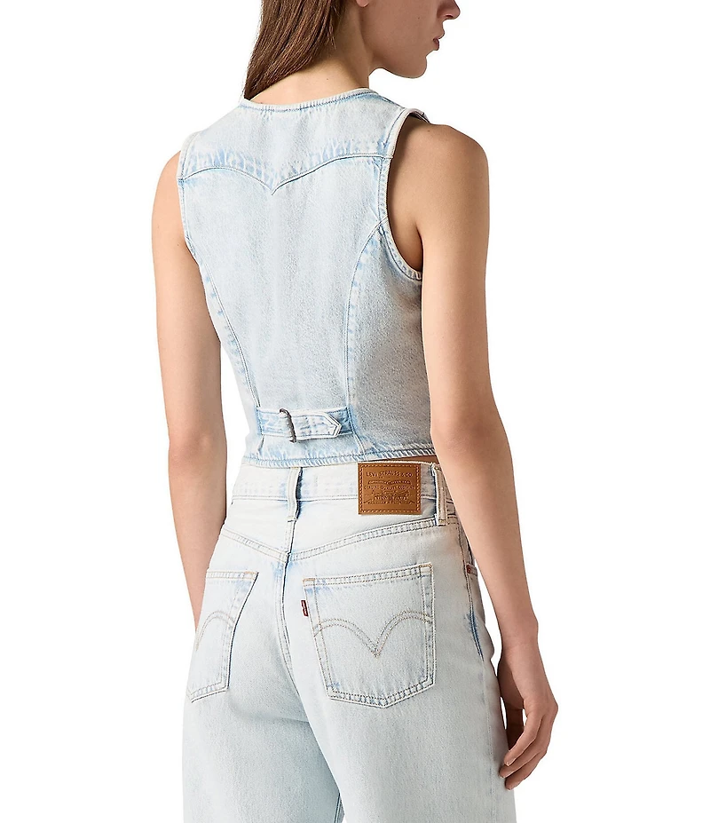 Levi's® Ardmore Cropped Denim Vest