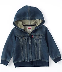 Levi's® Baby Boys Knit-Denim Hoodie