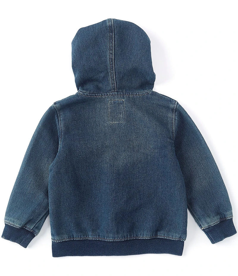 Levi's® Baby Boys Knit-Denim Hoodie