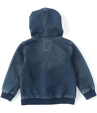 Levi's® Baby Boys Knit-Denim Hoodie