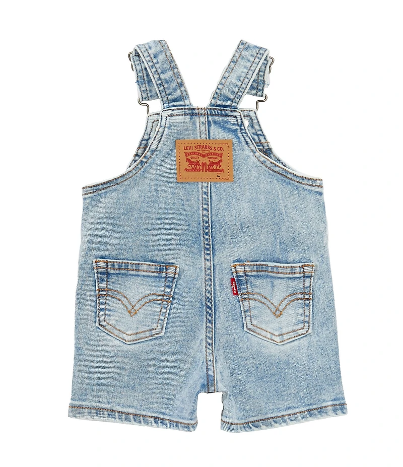 Levi's® Baby Boys Sleeveless Denim Shortalls