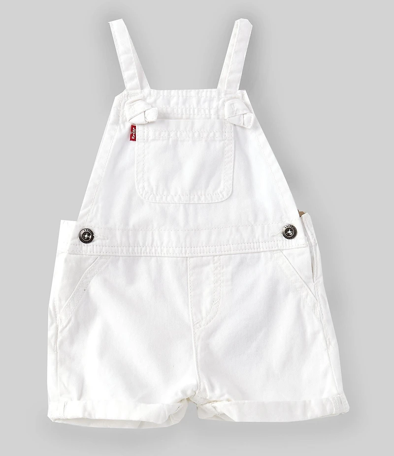 Levi's® Baby Girls Spaghetti-Strap Denim Shortall