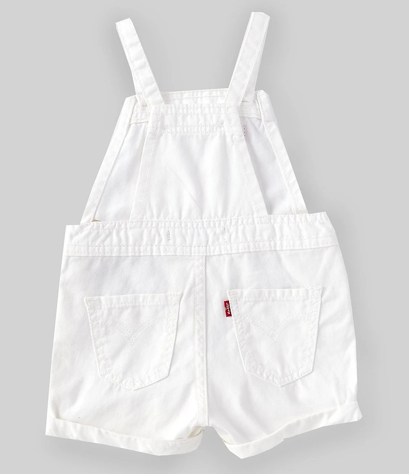 Levi's® Baby Girls Spaghetti-Strap Denim Shortall