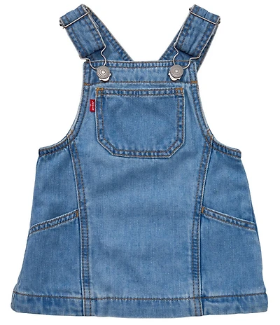 Levi's® Baby Girls Side Pocket Denim Skirtall