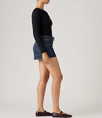 Levi's® Belted Detail Denim Mini Skirt