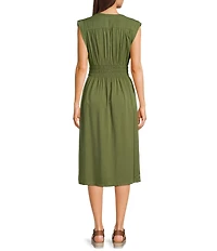 Levi's® Bettina Sleeveless Button Front Dress