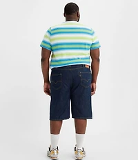 Levi's® Big & Tall 469 Loose Fit 12#double; Inseam Denim Shorts