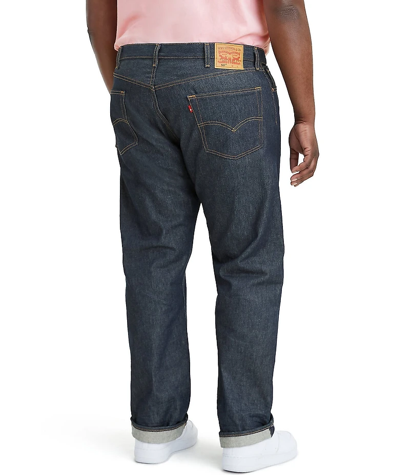 Levi's® Big & Tall 501® Shrink-To-Fit Regular Fit Straight Leg Jeans
