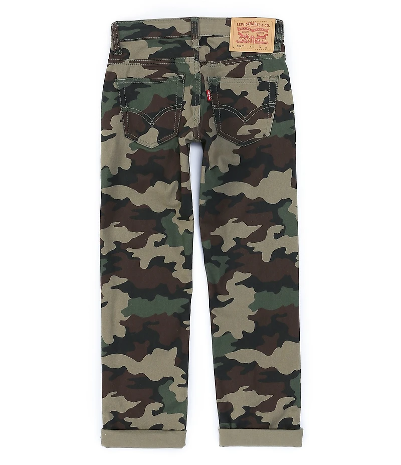 Levi's® Big Boys 502™ Regular Tapered-Fit Camo Print Chino Pants