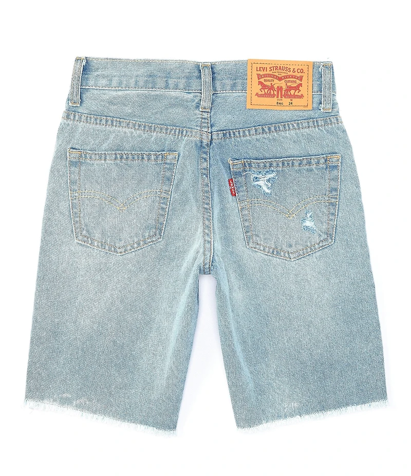 Levi's® Big Boys 511™ Slim Fit Raw Hem Denim Shorts