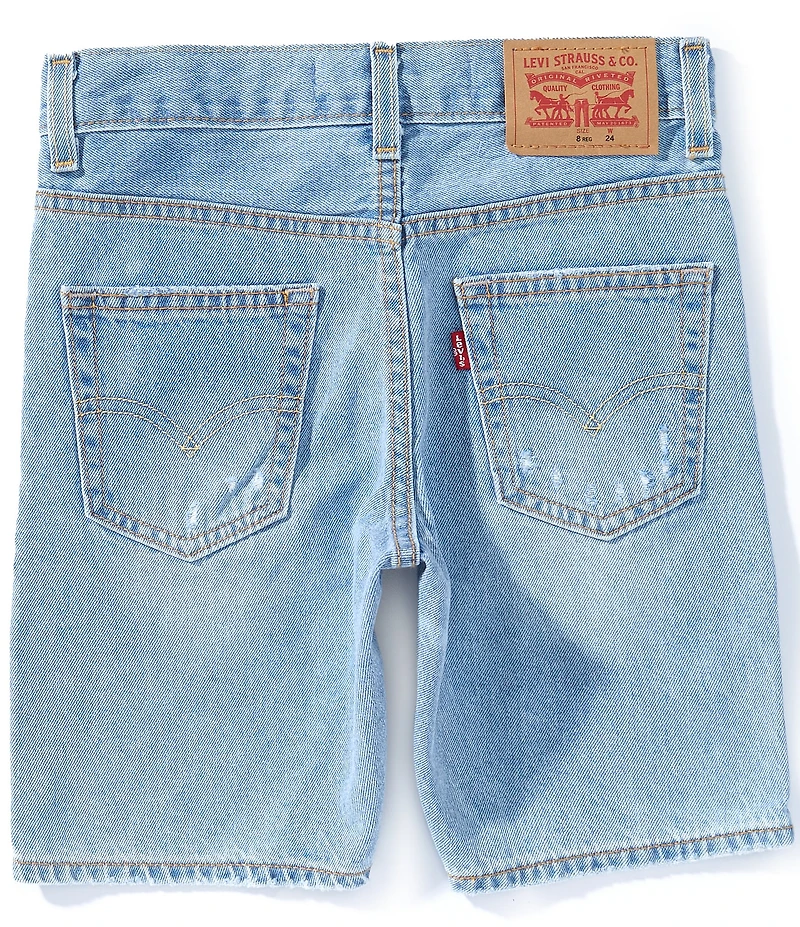 Levi's® Big Boys Distressed Slim Fit Denim Shorts