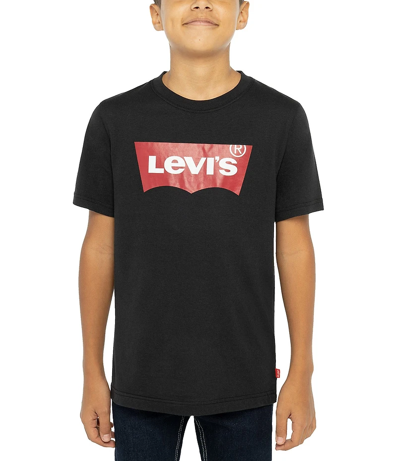 Levi's® Big Boys Short Sleeve Batwing Logo T-Shirt