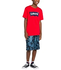 Levi's® Big Boys Short Sleeve Batwing Logo T-Shirt