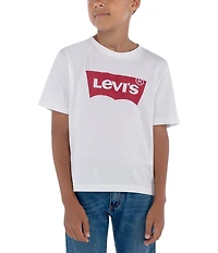 Levi's® Big Boys Short Sleeve Batwing Logo T-Shirt