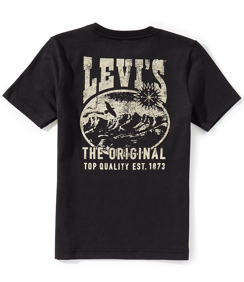 Levi's® Big Boys Short Sleeve Valley View Graphic T-Shirt